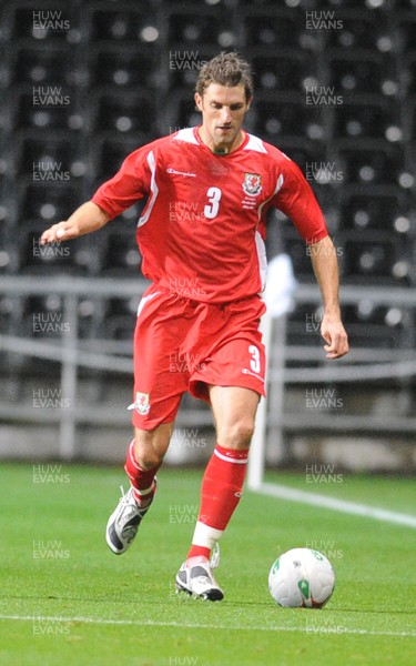 20.08.08 - International Football Friendly Wales v Georgia Wales' Sam Ricketts 