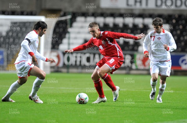 20.08.08 - International Football Friendly Wales v Georgia Wales' Freddy Eastwood 