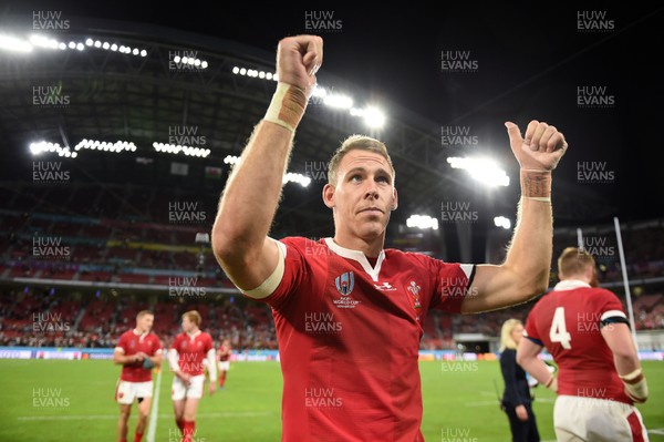 230919 - Wales v Georgia - Rugby World Cup 2019 - Pool D - Liam Williams of Wales at full time