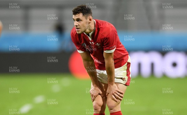 230919 - Wales v Georgia - Rugby World Cup 2019 - Pool D - Tomos Williams of Wales