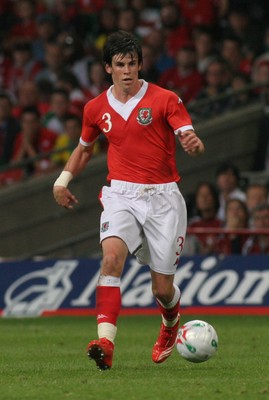 08.09.07 - Euro 2008 Qualifying, Group D Wales v Gemany Wales' Gareth Bale 