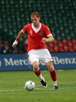 08.09.07 - Euro 2008 Qualifying, Group D Wales v Gemany Wales' James Collins 