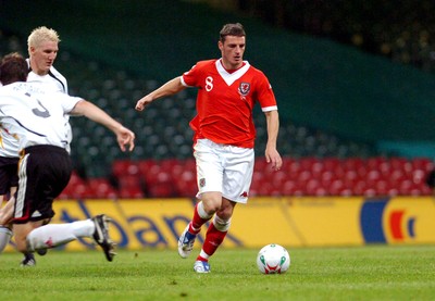 08.09.07 - Euro 2008 Qualifying, Group D Wales v Gemany Wales' Jason Koumas 