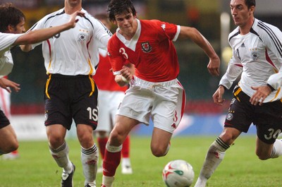 08.09.07 - Euro 2008 Qualifying, Group D Wales v Gemany Wales' Gareth Bale 