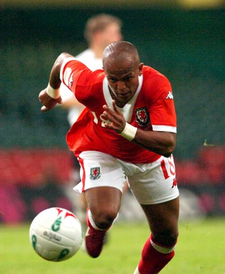 08.09.07 - Euro 2008 Qualifying, Group D Wales v Gemany Wales' Rob Earnshaw 
