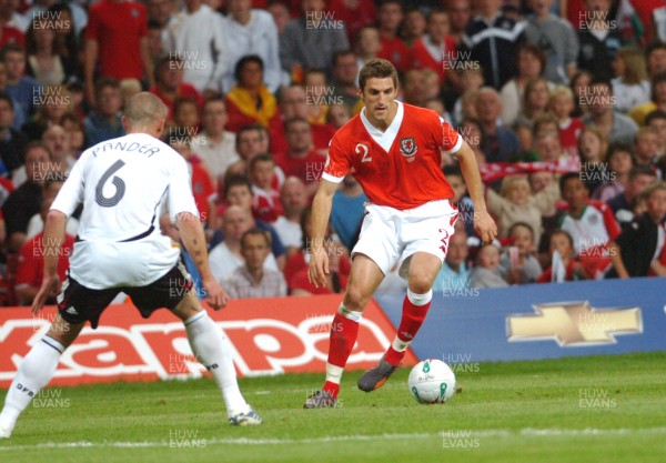 08.09.07 - Euro 2008 Qualifying, Group D Wales v Gemany Wales' Sam Ricketts 