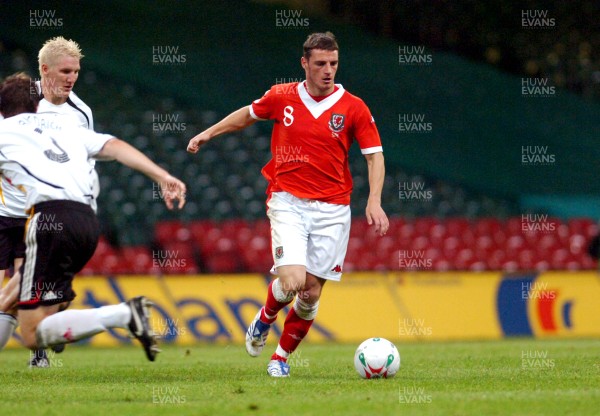 08.09.07 - Euro 2008 Qualifying, Group D Wales v Gemany Wales' Jason Koumas 