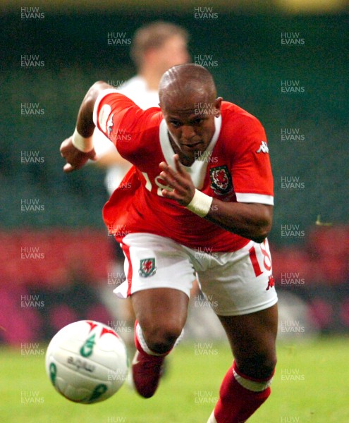 08.09.07 - Euro 2008 Qualifying, Group D Wales v Gemany Wales' Rob Earnshaw 