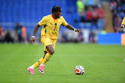 020626 - Wales v Ghana - International Friendly - Abdul Fatawu Issahaku of Ghana