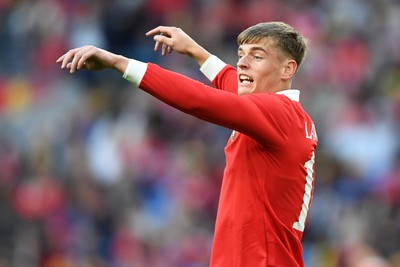 020626 - Wales v Ghana - International Friendly - Dylan Lawlor of Wales