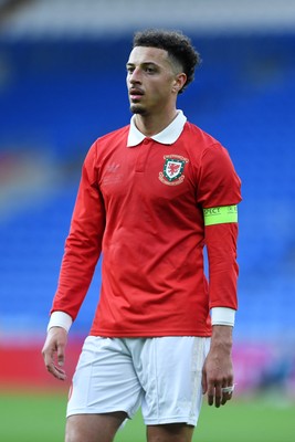 020626 - Wales v Ghana - International Friendly - Ethan Ampadu of Wales