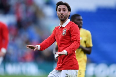 020626 - Wales v Ghana - International Friendly - Josh Sheehan of Wales