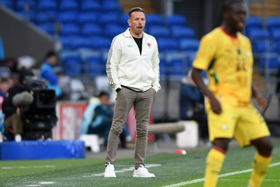 020626 - Wales v Ghana - International Friendly - Craig Bellamy, Wales Manager