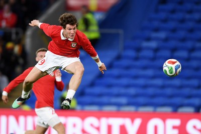 020626 - Wales v Ghana - International Friendly - Lewis Koumas of Wales scores a goal