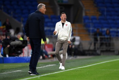 020626 - Wales v Ghana - International Friendly - Craig Bellamy, Wales Manager