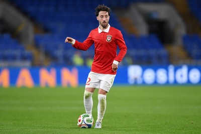 020626 - Wales v Ghana - International Friendly - Josh Sheehan of Wales