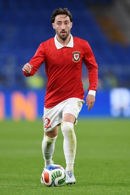 020626 - Wales v Ghana - International Friendly - Josh Sheehan of Wales