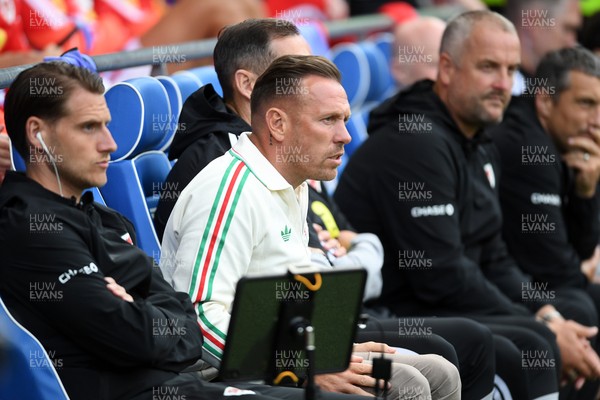 020626 - Wales v Ghana - International Friendly - Craig Bellamy, Wales Manager