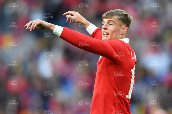 020626 - Wales v Ghana - International Friendly - Dylan Lawlor of Wales