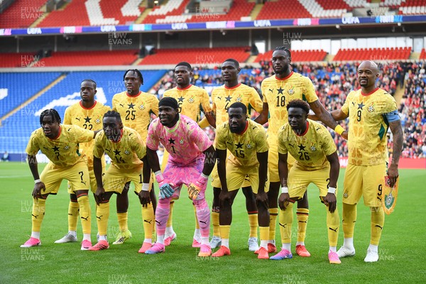 020626 - Wales v Ghana - International Friendly - Ghana team picture