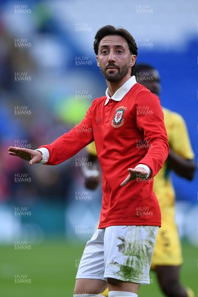 020626 - Wales v Ghana - International Friendly - Josh Sheehan of Wales