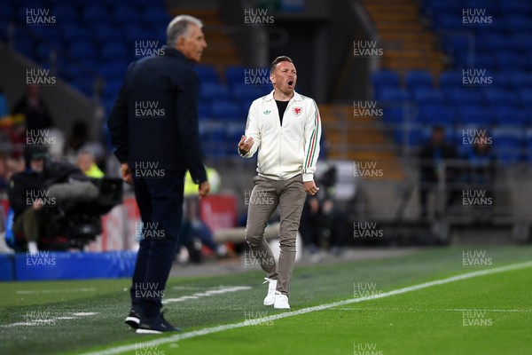 020626 - Wales v Ghana - International Friendly - Craig Bellamy, Wales Manager