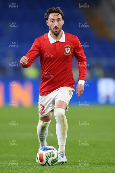 020626 - Wales v Ghana - International Friendly - Josh Sheehan of Wales