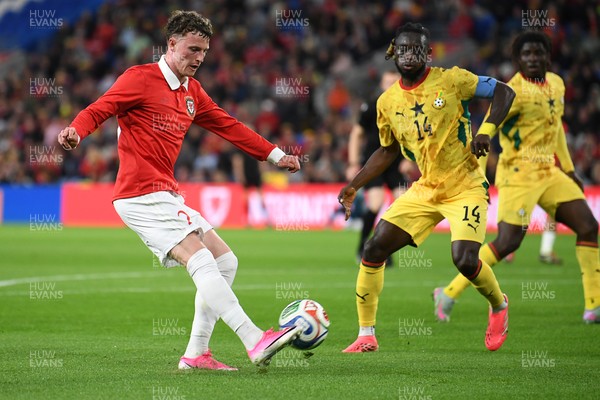 020626 - Wales v Ghana - International Friendly - Nathan Broadhead of Wales