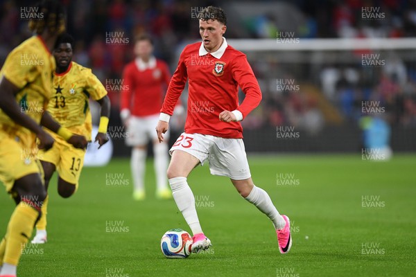 020626 - Wales v Ghana - International Friendly - Nathan Broadhead of Wales