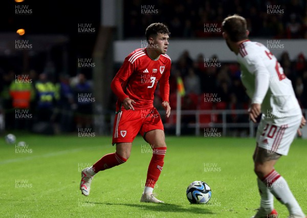 111023 - Wales v Gibraltar - International Challenge Match - Neco Williams of Wales