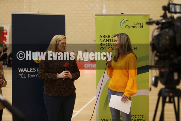 160122 - Wales International Test Series - Wales v Gibraltar - Wales Netball CEO Vicki Sutton