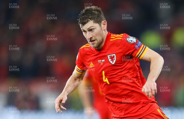 191119 - Wales v Hungary, European Cup 2020 Qualifier - Ben Davies of Wales
