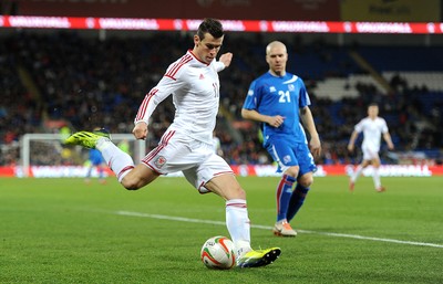 050314 - Wales v Iceland - Friendly -Gareth Bale of Wales