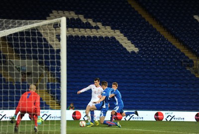050314 - Wales v Iceland - Friendly -Gareth Bale of Wales plays in front of rows of empty seats