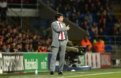 050314 - Wales v Iceland - Friendly -Wales Manager Chris Coleman