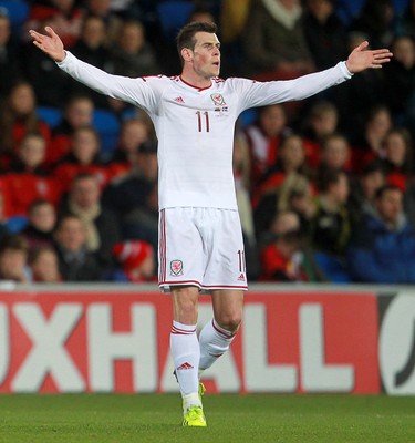 050314 - Wales v Iceland - Vauxhall International Friendly - Gareth Bale of Wales 