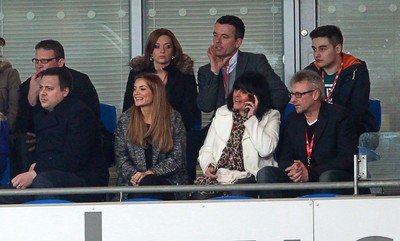 050314 - Wales v Iceland - Vauxhall International Friendly - Chris Coleman's partner Charlotte Jackson