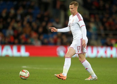 050314 - Wales v Iceland - Vauxhall International Friendly - Jack Collison of Wales 