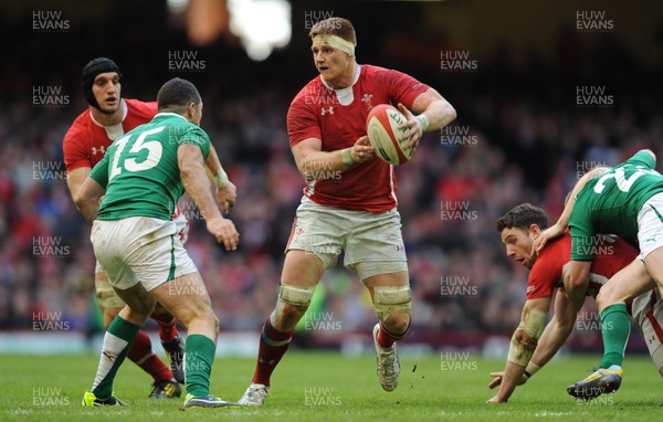 020213 - Wales v Ireland - RBS Six Nations -Andrew Coombs of Wales