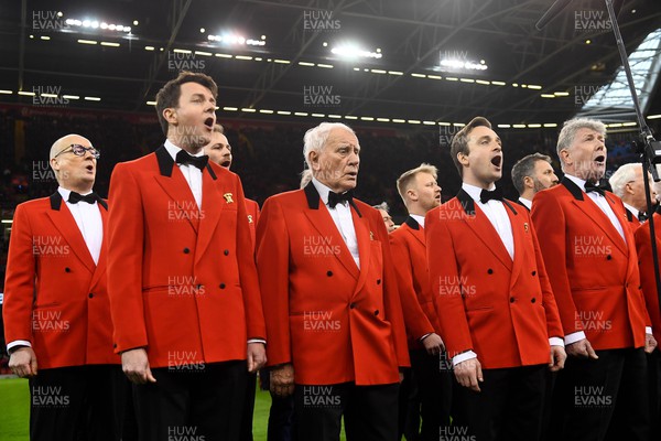 040223 - Wales v Ireland - Guinness Six Nations - Choir