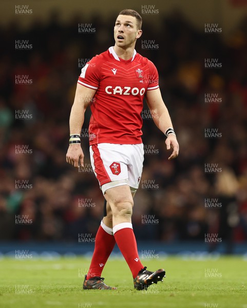 040223 - Wales v Ireland, Guinness Six Nations 2023 - George North of Wales