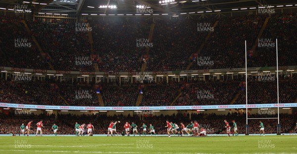 040223 - Wales v Ireland, Guinness Six Nations 2023 - Wales take on Ireland at the Principality Stadium in the opening match of the 2023 Six Nations