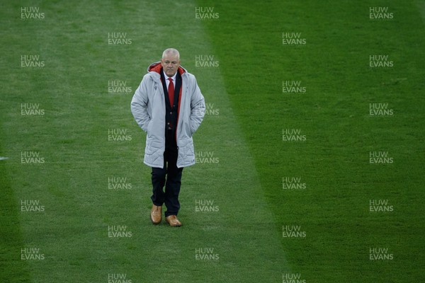 040223 - Wales v Ireland - Guinness Six Nations - Wales head coach Warren Gatland before the match