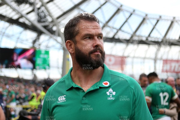 070919 - Wales v Ireland - Guinness Series 2019 - RWC Warm Up - Andy Farrell