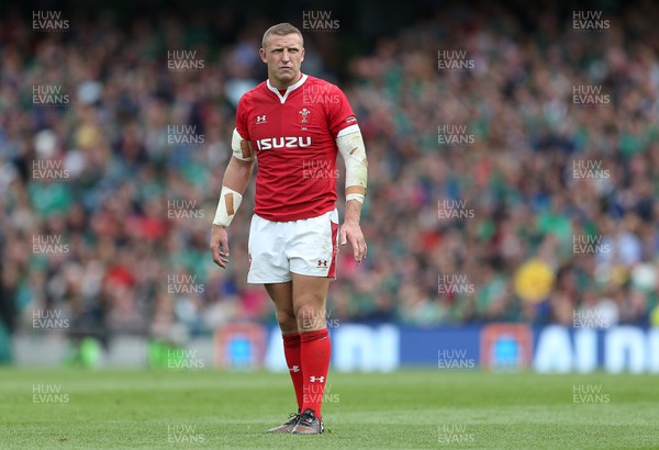 070919 - Wales v Ireland - Guinness Series 2019 - RWC Warm Up - Hadleigh Parkes of Wales