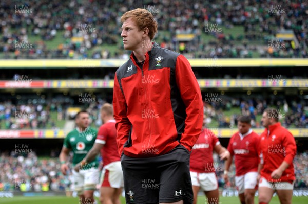 070919 - Ireland v Wales - International Rugby Union - Rhys Patchell of Wales at the end of the game