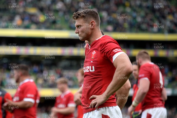 070919 - Ireland v Wales - International Rugby Union - Dan Biggar of Wales at the end of the game