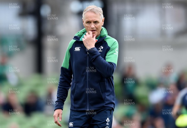 070919 - Ireland v Wales - International Rugby Union - Ireland head coach Joe Schmidt