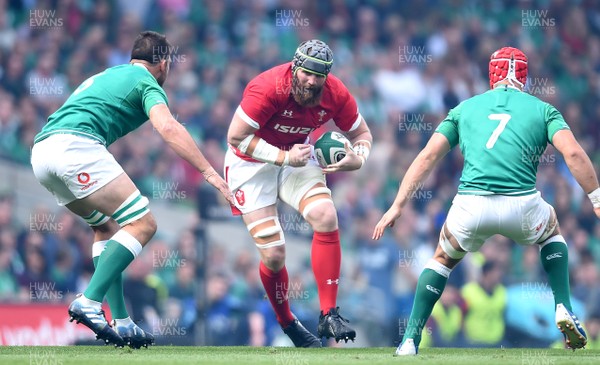 070919 - Ireland v Wales - International Rugby Union - Jake Ball of Wales