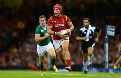 080815 - Wales v Ireland - Dove Men Series 2015 -Tyler Morgan of Wales